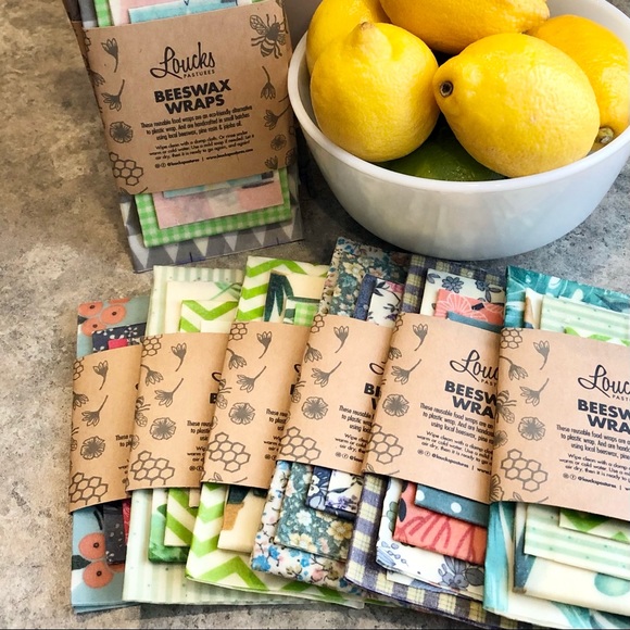 Beeswax Wraps (4 pack-Large) - Picture 5 of 9